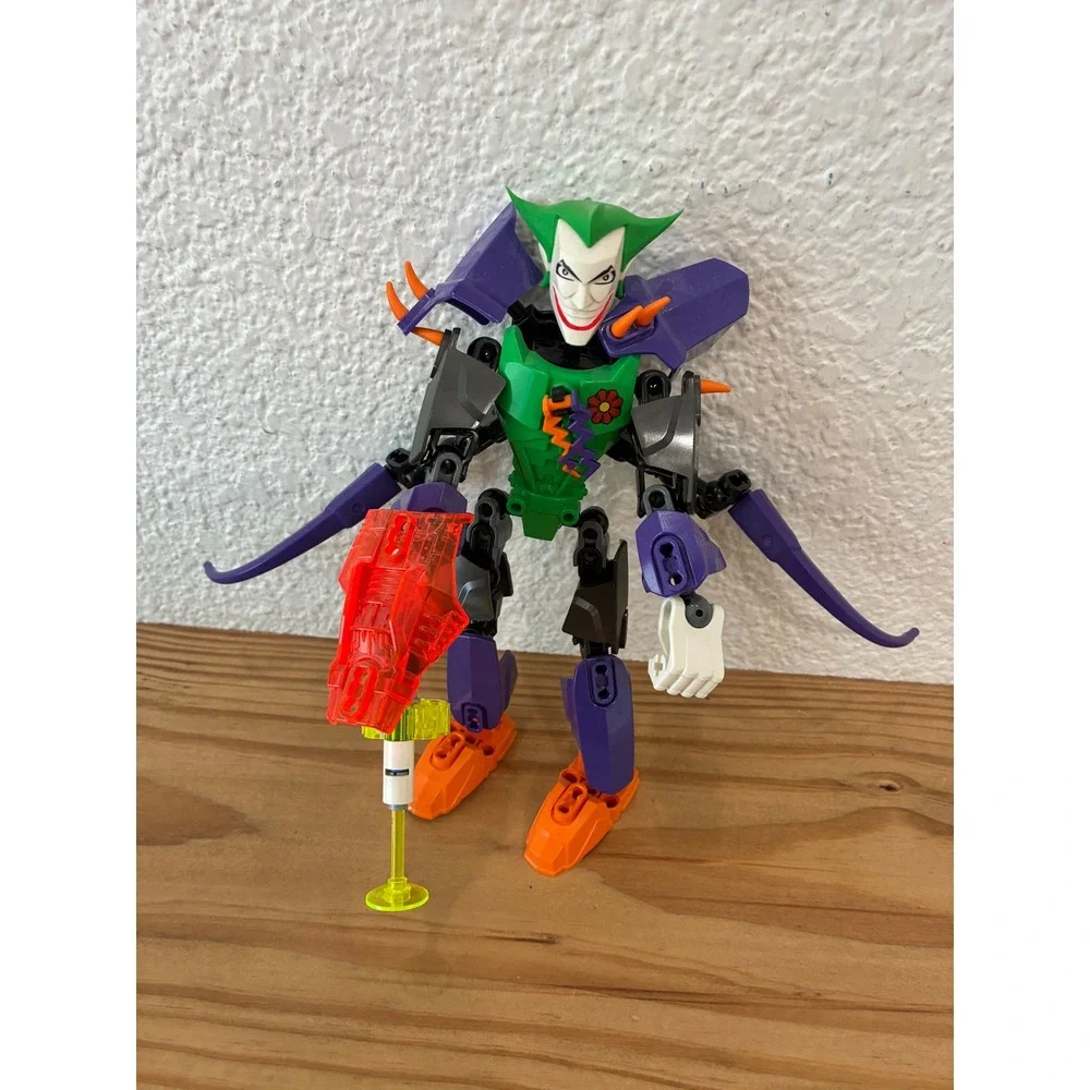 LEGO Super Heroes Joker 4527 Buildable Action Figure DC Comics Ultrabuild Purple